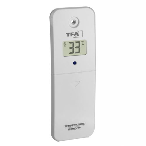 Thermomètre TFA Emetteur thermohygro 30.3239.02 blanc