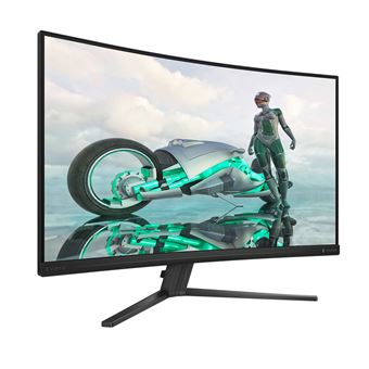 Philips Evnia 3000 32M2C3500L - Écran LED - jeux - incurvé - 32" (31.5" visualisable) - 2560 x 1440 QHD @ 180 Hz - Fast VA - 300 cd/m² - 3500:1 - HDR10 - 0.5 ms - 2xHDMI, DisplayPort - Charbon