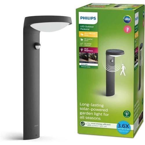 Philips Noire Lampe De Jardin E27 Extérieure - Image 2