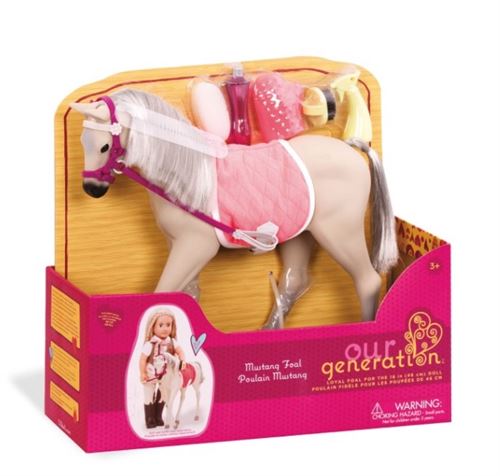 Poulain 30 cm Mustang Cheval