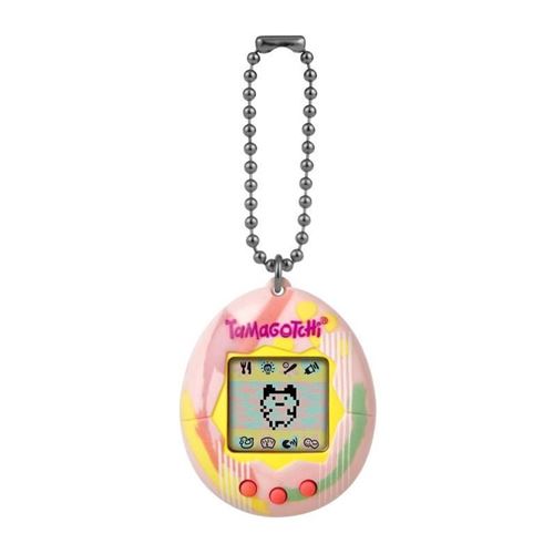 Non Communiqué Multicolore Bandai - Tamagotchi - Tamagotchi Original - Art Style - Animal Électronique Virtuel Avec Écran, 3 Boutons Et Jeux - 42883