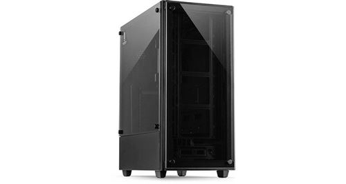 Non Communiqué Inter-Tech Boitier Atx Miroir C-303 Verre Trempã©