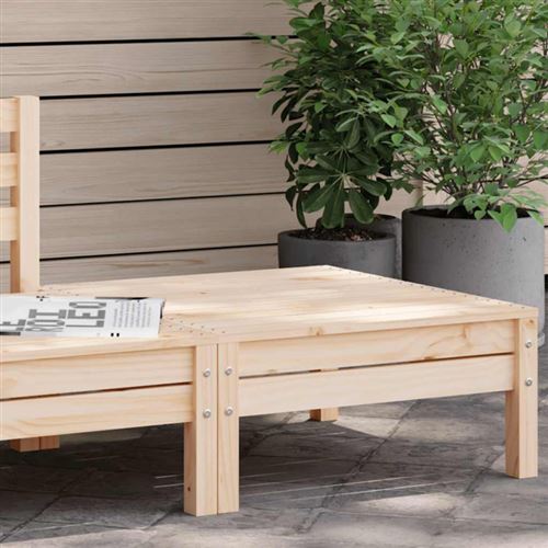 Vidaxl Repose-Pied De Jardin Bois De Pin - Image 3