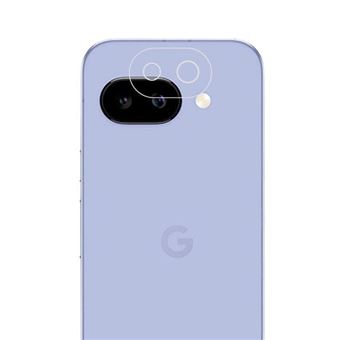 Coque Google Pixel 9A 5G FLLAO + 2 Films Verre Trempé - Protection Ultra Fine En TPU Souple - Couleur Violet Herbe