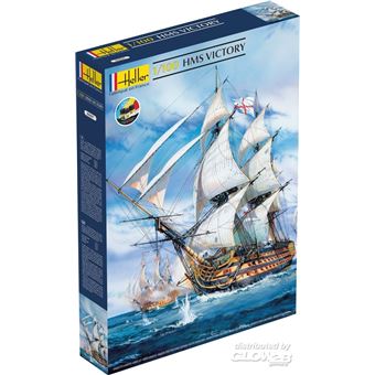 Heller Starter Kit Hms Victory In 1:100 - 1