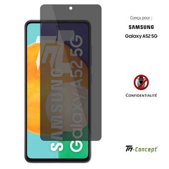 Vitre de protection teintée pour Samsung Galaxy A53 5G - TM Concept®