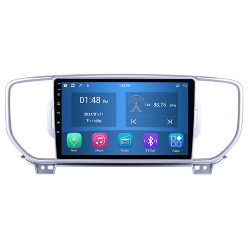 Autoradio RoverOne® Bluetooth CarPlay Android Auto Navigation 4Go RAM 64Go ROM pour Kia Sportage 4 QL 2016-2018