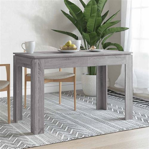 Vidaxl Gris Table À Dîner Sonoma - Image 2