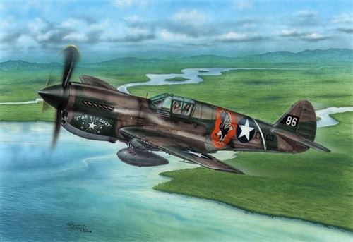 P-40e Warhawk Claws And Teeth - 1:72e - Special Hobby