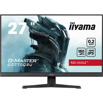 IIYAMA Écran 27' led hdmi/displayport 16/9 2.5k 180hz - g-master g2770qsu-b6