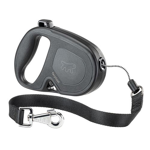 Meilleurs prix pour Ferplast Laisse Extensible pour Grands Chiens FLIPPY ONE CORD L , Cordon rétractable 5 m, max 35 kg, Noir Noir