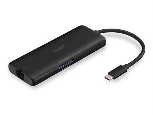 LINDY - Station d'accueil - USB-C 3.2 Gen 1 - HDMI - 1GbE