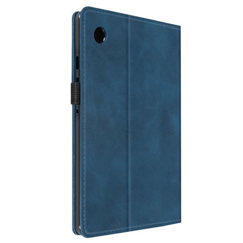 Avizar Bleu Etui Pour Samsung Tab A9 Portefeuille Multi-Compartiment Support Vidéo - Image 3