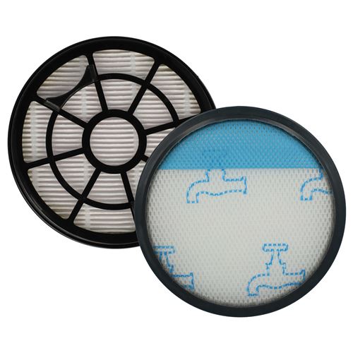 vhbw Lot de filtres compatible avec Rowenta Swift Power Cyclonic RO2932EA, RO2933, RO2933EA aspirateur - 2x Filtres (filtre HEPA, préfiltre)