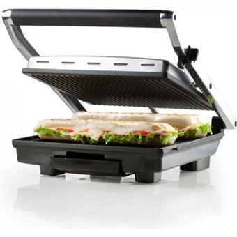 Grill multifonctions électrique DOMO  Grandes plaques Teflon  Couvercle flottant  Thermost - 1