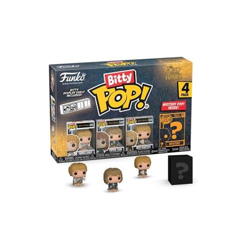 Non Communiqué Le Seigneur Des Anneaux - Pack 4 Figurines Bitty Pop! Vinyl Samwise 2,5 Cm
