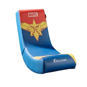 X-Rocker - Siège de jeu Video Rocker Marvel officiel Édition Captain ...