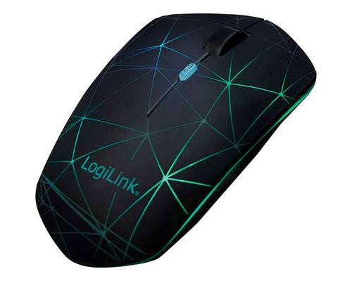 LogiLink - Muis - optisch - 3 knoppen - draadloos - Bluetooth 3.0 - USB draadloze ontvanger