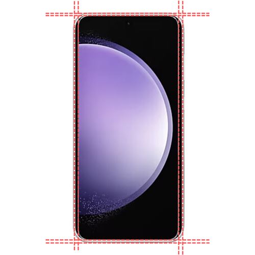 SBS 4D - Samsung Galaxy S23 Ultra Verre trempé Protection d'écran