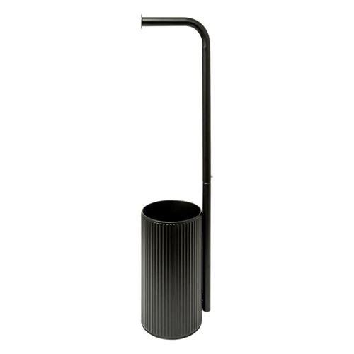 Non Communiqué Gris Five Simply Smart - Dérouleur Papier Wc "Onyx" 64Cm Ardoise