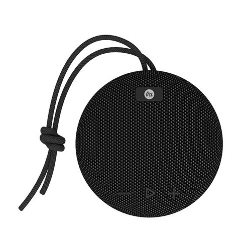 Haut-parleur Bluetooth Portable &Eacute;tanche IPX7 avec Microphone Int&eacute;gr&eacute; - Noir