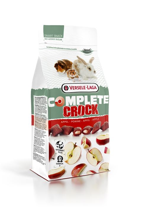 Versele Laga Crock Complete Apple 50g - Leccornia Alla Mela Per Conigli E Roditori