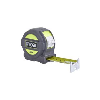 RTM5M rolmaat - 5 m - Breedte 25 mm - Groen en antraciet - 1