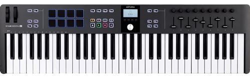 Arturia Keylab Essential 61 Mk3 Controller Keyboard - Black