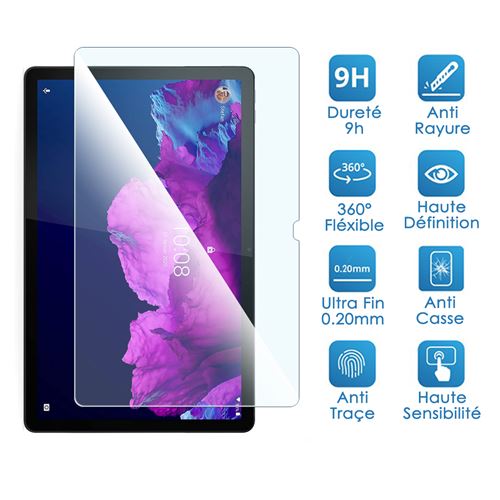 Karylax - Protection d'écran en Verre Trempé, Dureté 9H pour Tablette Lenovo  Tab P11 Plus 2021 (TB-J616F) - Protection d'écran pour tablette - Achat &  prix