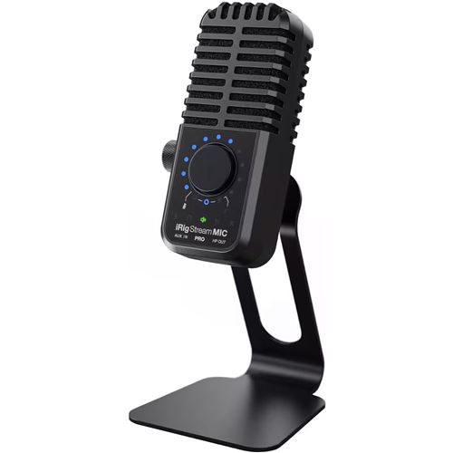IK Multimedia iRig Stream Mic Pro Stand Studiomikrofon Übertragungsart (Details):Kabelgebunden inkl