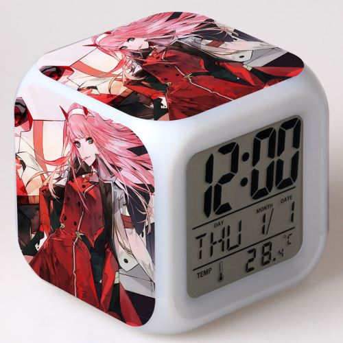 Réveil enfant LED Multifonctionnel Coloré - DARLING in the FRANXX #14