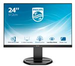 Philips B Line 230B8QJEB - Écran LED - 23" (22.5" visualisable) - 1920 x 1200 WUXGA @ 60 Hz - IPS - 250 cd/m² - 1000:1 - 5 ms - HDMI, DVI-D, VGA, DisplayPort - haut-parleurs - texture noire