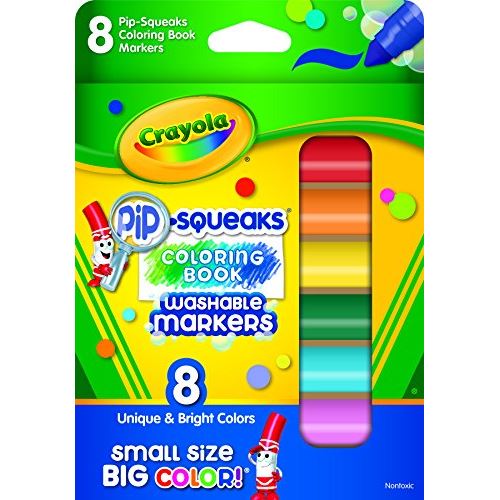 Marqueurs lavables Crayola Pip-Squeaks (58-8704)