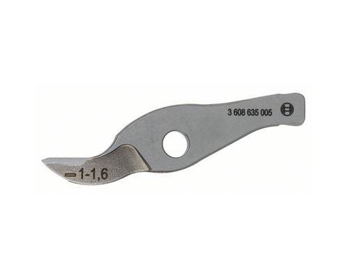 Couteau pour coupe droite jusquà 1,6 mm, pour cisaille Bosch GSZ 160 Professional Bosch Accessories 2608635406