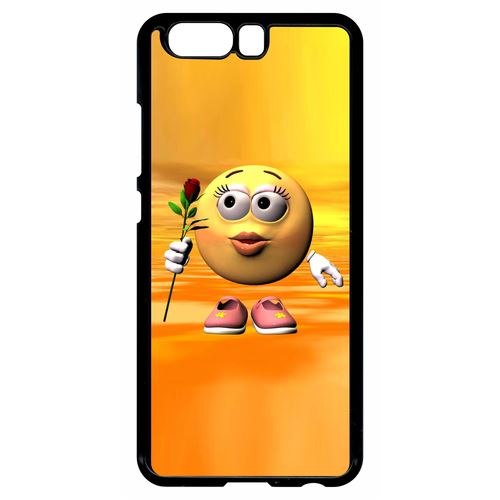 Coque Huawei P10 Smiley Rose
