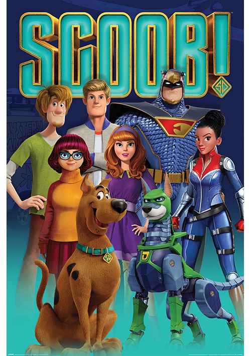Scoob! - Scooby Gang and Falcon Force - 61x91,5cm AFFICHE / POSTER
