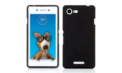 Coque Souple en gel noir indéchirable pour Sony Xperia E3