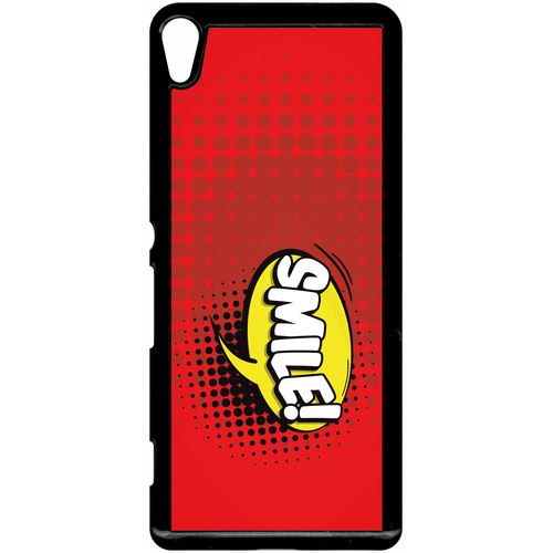 Coque Sony Xperia Xa Smile Fond Rouge