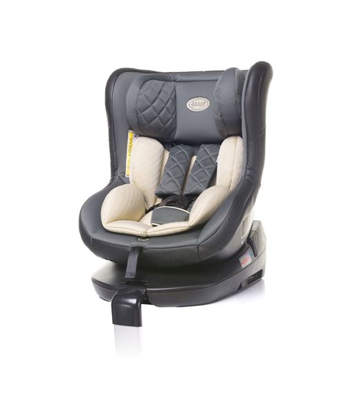 HOLL-FIX Siège auto - 0+ - max.18 KG - ISOFIX - gris
