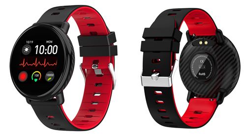 Weeplug Profit Cardio Activity Tracker Ecran Couleur 1.3 Fréquence Cardiaque Pression Artérielle Saturation D'oxygène Ip67 R
