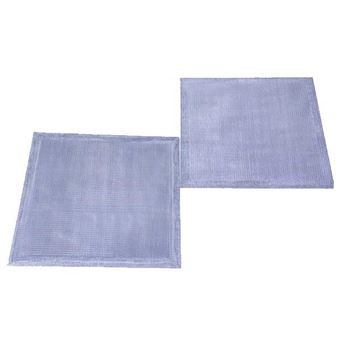 Lot de 2 fltres métalliques anti-graisses d'origine Hotte 00298619 BOSCH, NEFF, SIEMENS - 238651 - 1