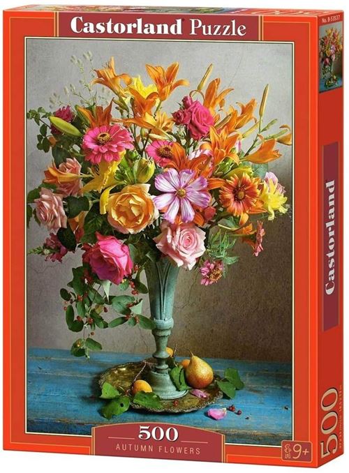 Castorland puzzle Fleurs d'automne 47 cm carton 500 pièces