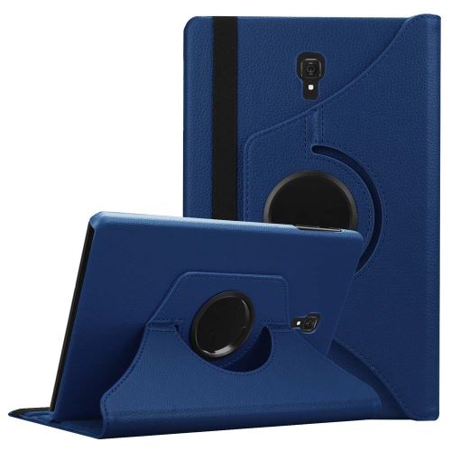 Housse 360 Rotative pour Samsung Galaxy Tab A 10.5 T595/T590 Bleu Foncé