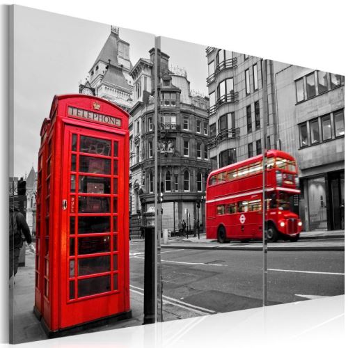 Tableau - Vie à Londres .Taille : 120x80