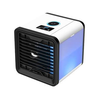 Climatiseur De Ventilateur Avec 7 Couleurs LED Blanc Pour La Maison Et Le Bureau - 1