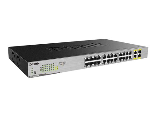 D-Link DGS 1026MP - commutateur - 26 ports - non géré - Montable sur rack