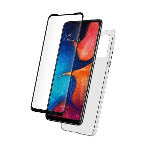Bigben - Pack Coque souple + Verre Trempé pour Samsung A31