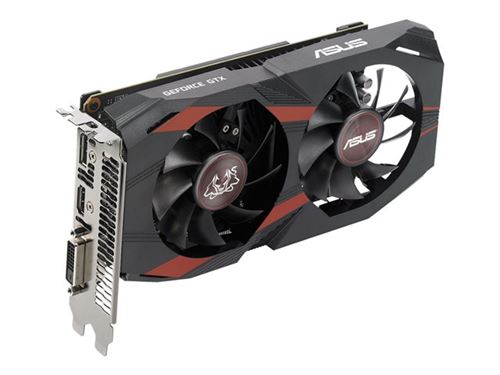 Carte graphique asus geforce gtx 1050 ti cerberus a4g, 4096 mb gddr5