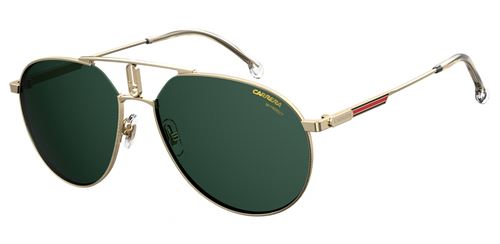 Carrera Eyewear lunettes de soleil 1025/S pilot unisexe or avec lentille verte
