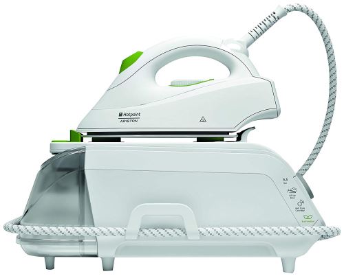 Hotpoint Sg C11 Ckg Fer À Repasser À Vapeur, 2100 W, 1 Litre, Blanc/vert